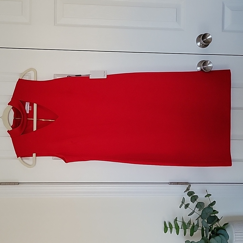 Calvin Klein, size 10, red